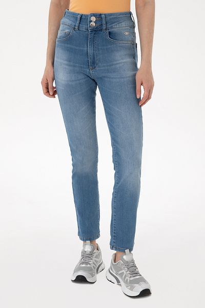 U.S. Polo Assn. Women's Blue Slim Hight Waist Fit Jean Pants 50263781-Dn0022