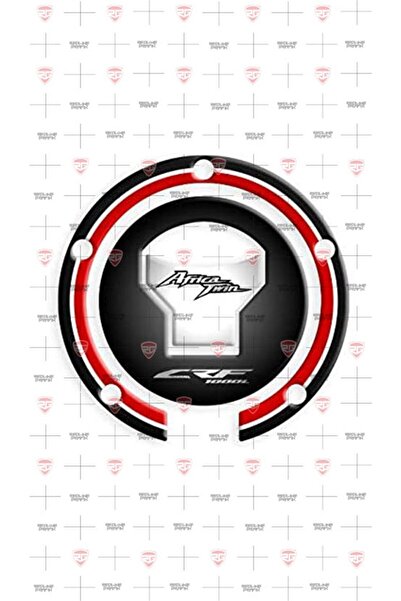 Redline Grafik Africa Twin CRF Adventure KIRMIZI SİYAH Depo kapak pad