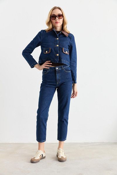 Qutu Butik 17040 PANTALONI BLugi