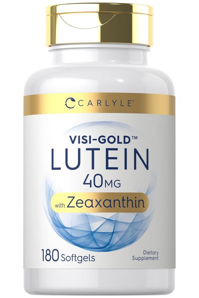 Carlyle Lutein & Zeaxanthin 40mg | 180 Softgels | Eye Health Vitamins | Visi-...
