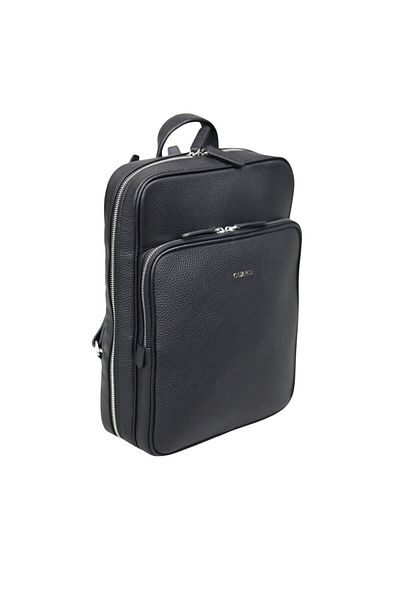 GUARD Genuine Leather Black Backpack - Grd 250301 Wt1854