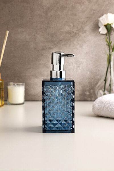 BKC HOME Single Transparent Acrylic Dishwashing Liquid Soap Dispenser