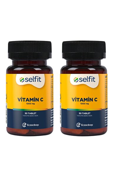 Selfit Vitamin C 1000 mg 30 Tablet x 2