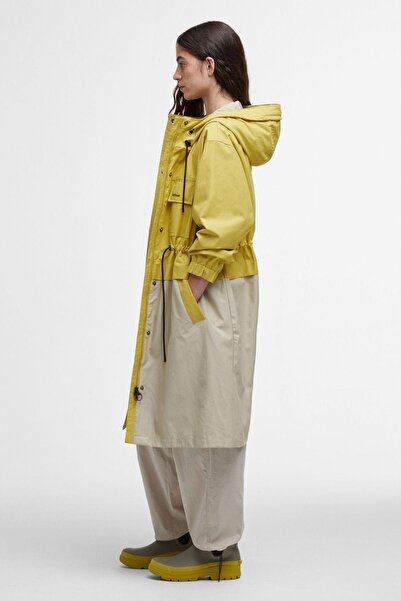 Barbour Evie Showerproof Parka GN32 Limeade