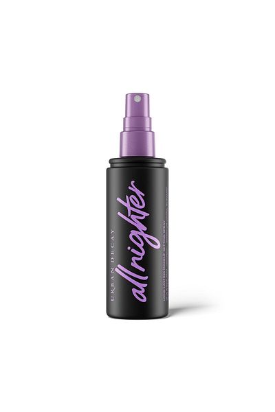 Urban Decay بخاخ تثبيت المكياج All Nighter، يدوم طويلاً، مقاوم للتلطخ، لمسة نهائية طبيعية - 4 أونصة سائلة