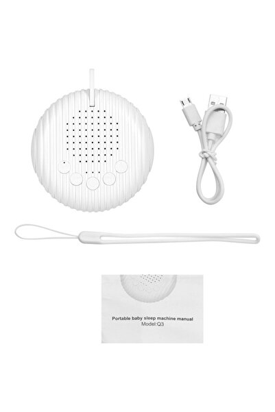 Genel Markalar Taşınabilir Bebek Beyaz Gürültü Uyku Makinesi - Huzurlu Uyku Için Sessiz Çözümler