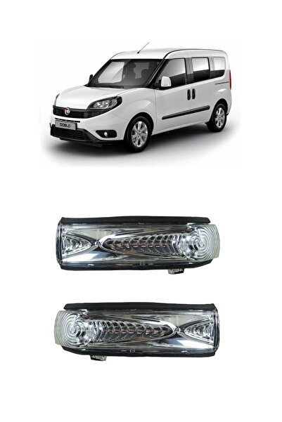CMEPARTS Fiat Doblo  3-4  2010-2022 Uyumlu  Ayna Sinyali Sağ ve Sol Takım 2 Adet