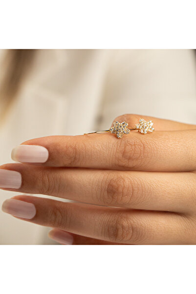 Çgk Çiğdem Gürel Kuyumculuk Yıldız Çocuk Altın Küpe