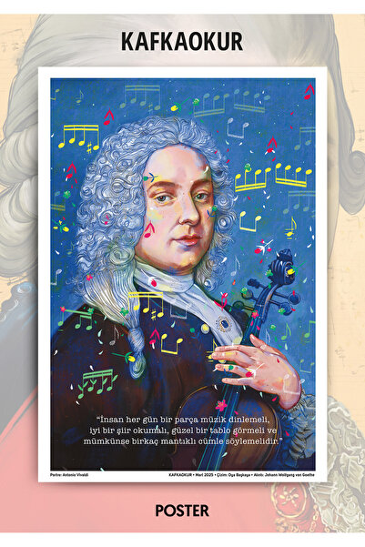 KafkaOkur Dergisi Sayı 97 - Wolfgang Amadeus Mozart - Mart 2025