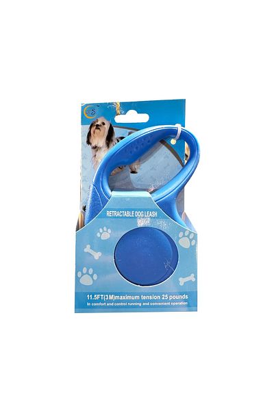 VİSCOHAPPY Automatic 3 Meter Retractable Cat Dog Collar with Reel
