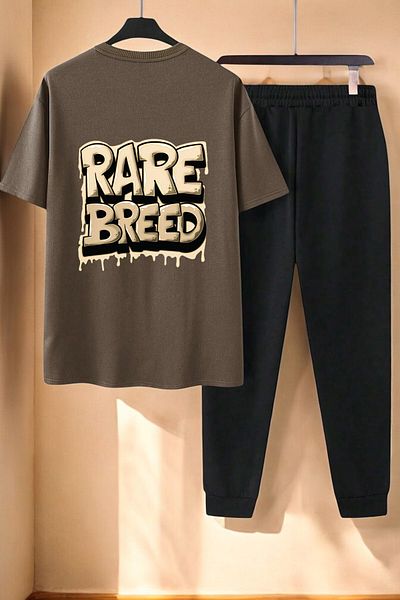 uyguntarz Unisex Rare Breed Printed Tracksuit Set