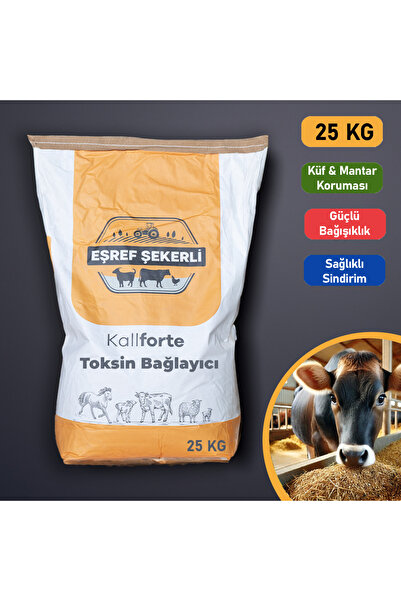 EŞREF ŞEKERLİ Toksin Bağlayıcı 25 Kg Zehirlenmeyi Önle