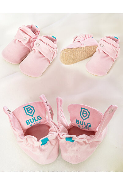 BULG أحذية أطفال مصنوعة من القطن بنسبة 100% ونعل غير قابل للانزلاق
