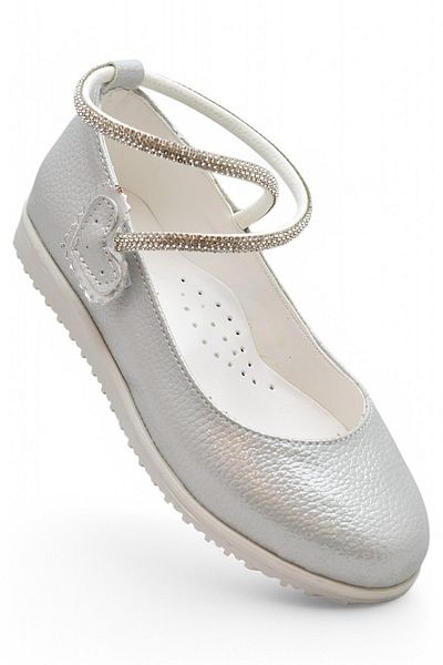 ISPARTALILAR 2025 Pantofi de balerină pentru fete cu talpă confortabilă cu velcro Rochie de seară de nuntă Balerini de logodnă acasă