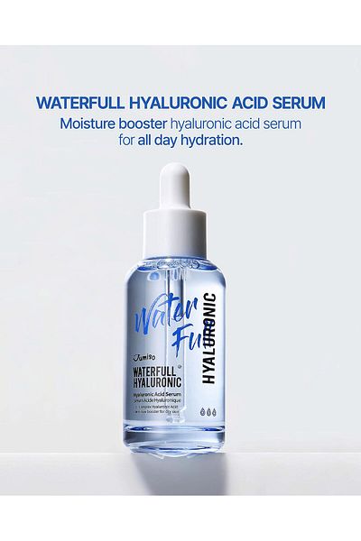 Jumiso Waterfall Hyaluronic Acid Serum 1.69 fl.oz / 50ml | Hydrating, Vegan, Fragrance-Free