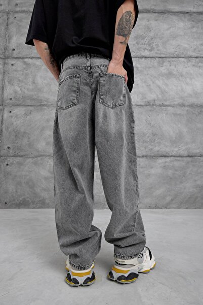 NOMARC Gray Mb Relax Baggy Jean
