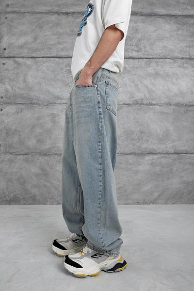 NOMARC Μπλε MB Relax Baggy Jean