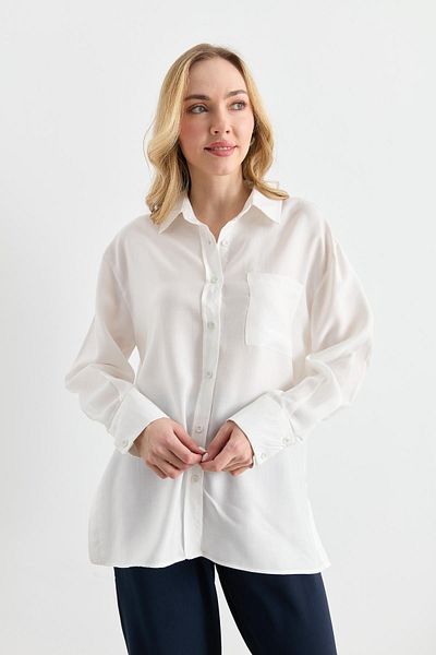 Qutu Butik 1268 Pocket Shirt