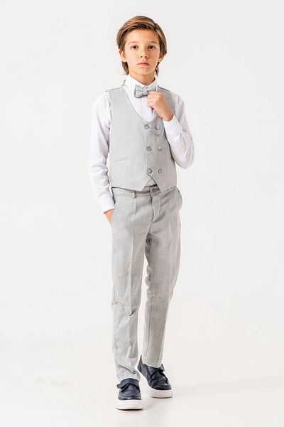 My Hanne Bow Tie Vest Suit 3053