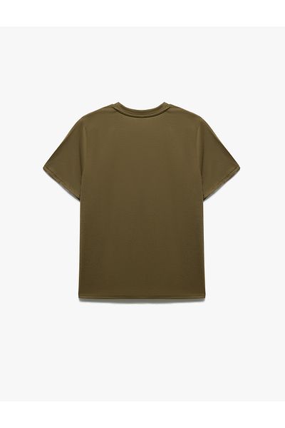 Koton Tricou cu mânecă scurtă cu imprimeu metalic