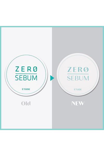 ETUDE Zero Sebum Drying Powder 4g | Lightweight Oil Control, 80% Mineral, Long-Lasting, Kbeauty