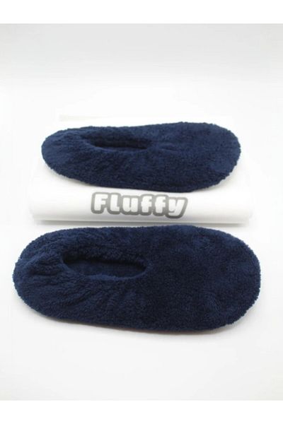 fluffy Men's Booties - Welsoft Fabric - Slippers - Home Shoes - Non-Slip - Soundproof - Sponge Sole