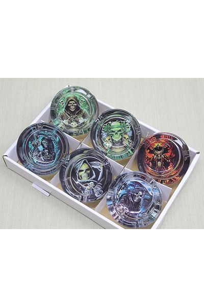 Oneol Yayınevi Glass Ashtray Alk3679 - 1Ol4537-2826