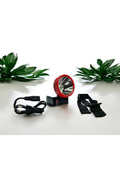 Qmax Suya Dayanıklı Şarjlı Tek Odak QLedli  3 Modlu Kafa Lambası