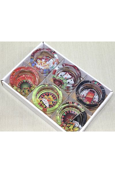 İsmiyle Al Glass Ashtray Alk3674 - Isl4597-5619