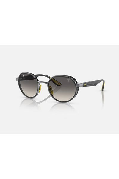 Ray-Ban Rb3703M Round Glasses Metal Frame Gradient Glass Ferrari Model