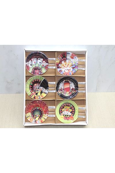 Oneol Yayınevi Glass Ashtray Alk3666 - 1Ol5011-8459