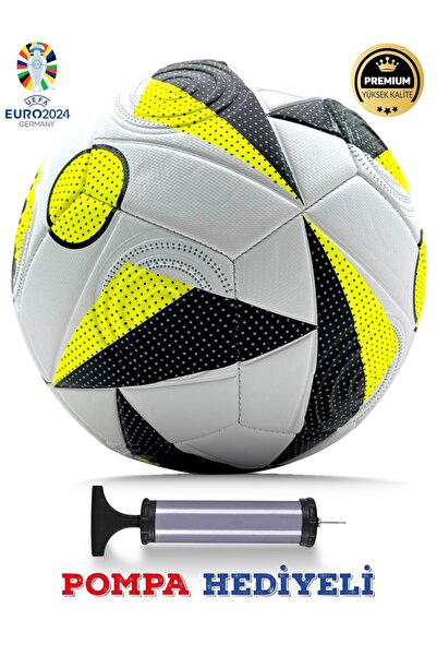 İMVULA Futbol Topu Euro2024 Beton ve Çim Zemin Pompa Hediyeli