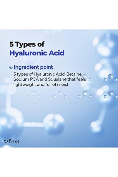 Isntree Hyaluronic Acid Aqua Gel Cream 100ml | Korean Hydrating Gel | Lightweight Moisturizer