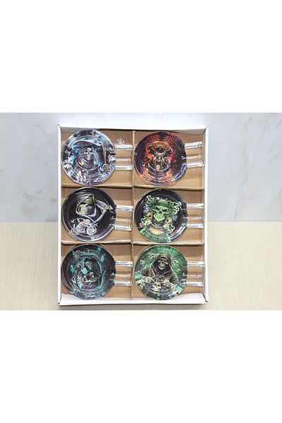 Oneol Yayınevi Glass Ashtray Alk3671 - 1Ol3975-9115