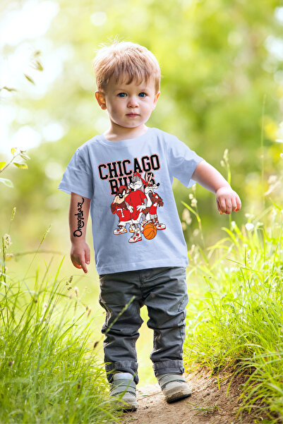 oneagılyazı Printed Children's Oversize T-Shirt