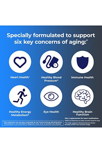 One A Day Men's 50+ Healthy Advantage Multivitamin with A, C, E, B6, B12, Calcium, D, 200 Tablets