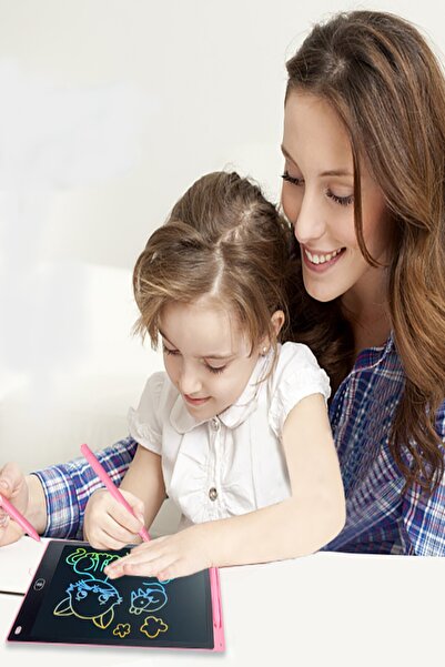 hayret sepeti Çocuklar İçin Eğlenceli ve Öğretici: 20 cm LCD Çizim Tableti il...