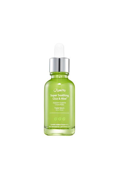 Jumiso Super Soothing Cica & Aloe Facial Serum, Moisturizing, Calming, Korean Skincare, Vegan, 1.01 fl.oz