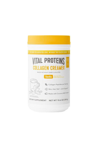 Vital Proteins Collagen Coffee Creamer, Non-Dairy, Low Sugar Powder with Collagen Peptides - Vanilla