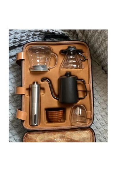 Generic V60 Set 12 Piece Coffee Drip Set Coffee maker with Tool Case