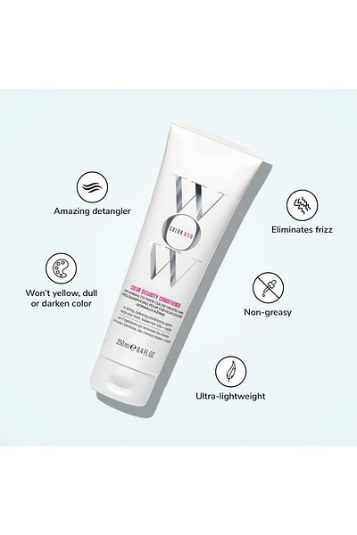 Color Wow Color Security Conditioner for Thick Hair – Hydrates, Detangles, Nourishes with Avocado Oil