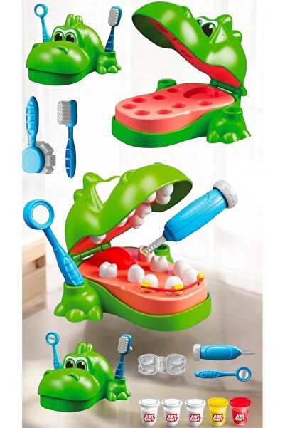 A-T AYZE-TRENDY ÇOCUK AKTİVİTE DİNO DİŞÇİ HAMUR OYUN SET 36770