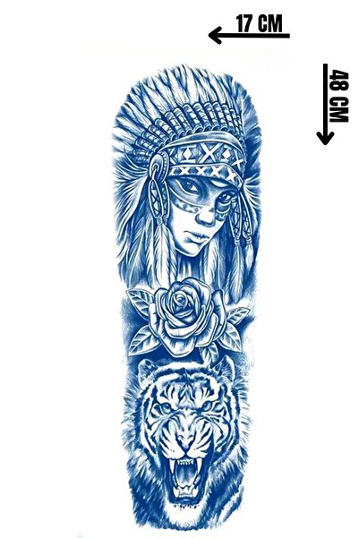 Barly 30 Gün / 1 Ay Kalıcı Aslan Ve Kız Figürlü 12 Saat Sonra Kararan Geçici ...