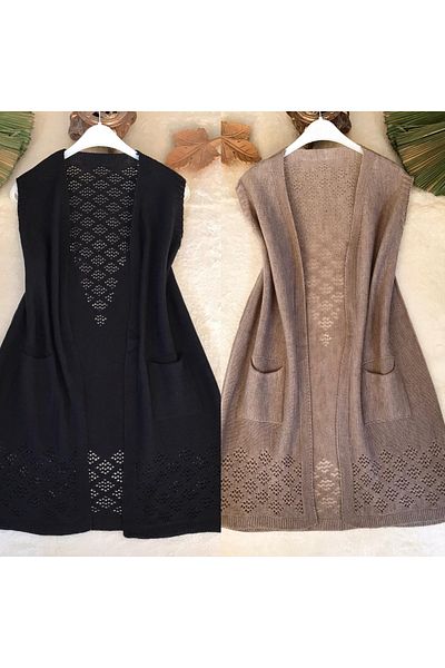 ENDAMIM 2-Piece Sleeveless Mommy Vest