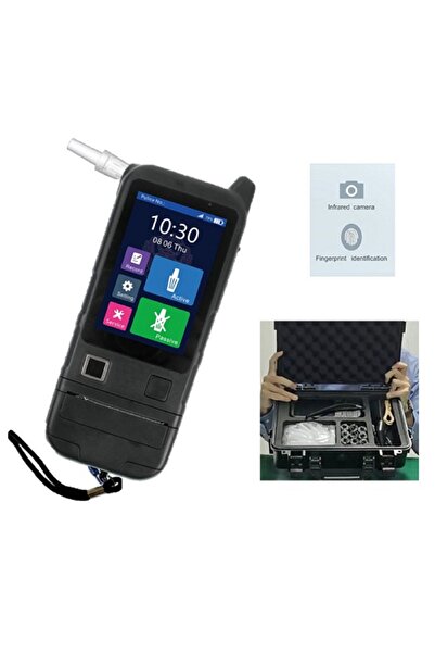 FOUR SEASON Alkolmetre Promil Ölçer Profesyonel AC-8000T Yazıcılı Hafızalı Kameralı