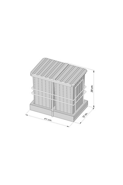 moderno Contemporary Plastic Trash Can with Automatic Lid Mechanism 28 Lt Ck40