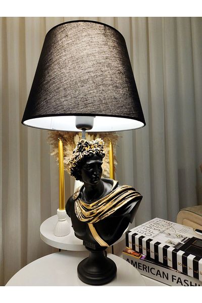 Artceal Decorative Greek God Apollo Lampshade Figurine