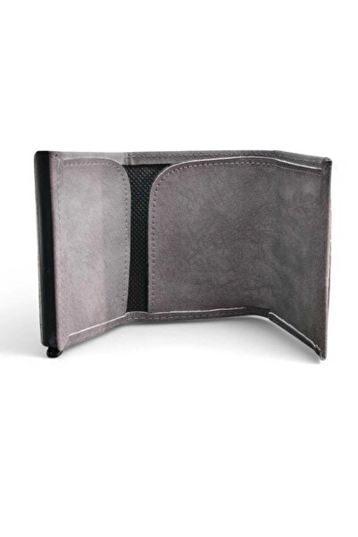 LEXA Boxed Rfid Protected Magnet Automatic Mechanism Card Holder Wallet