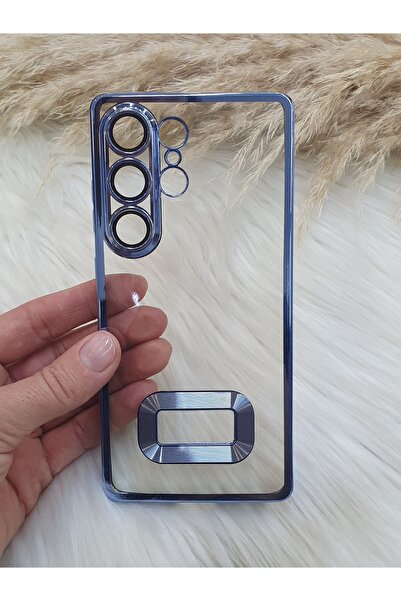Aksesuarda Moda Samsung Galaxy S25 ULTRA Uyumlu Kamera Lensli Lazer Kesim Log...