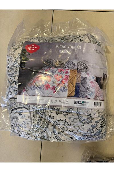 Cotton Box 195X215 cm Double Printed Micro Quilt Assortment